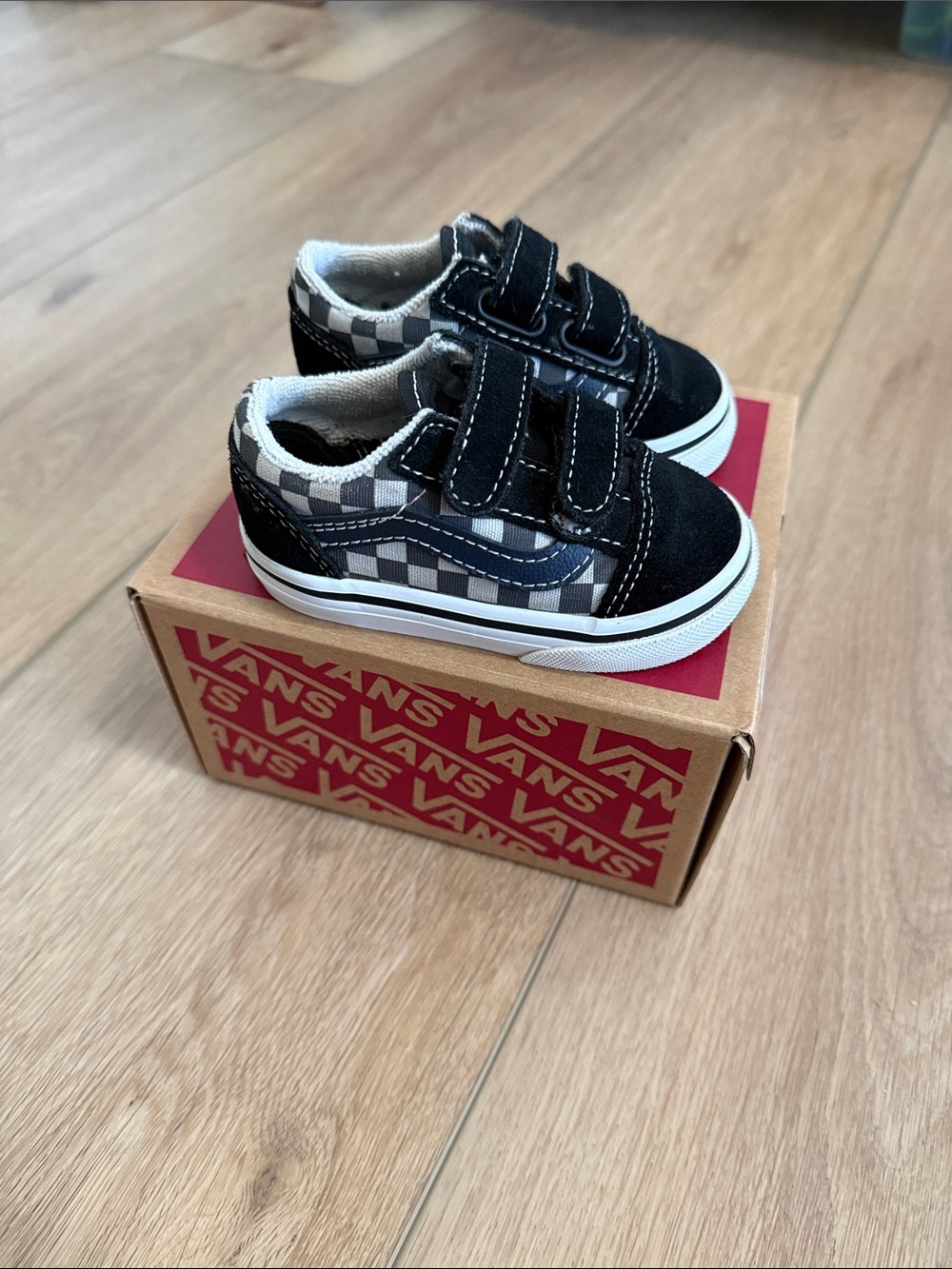 Vans - Toddler Check Blue